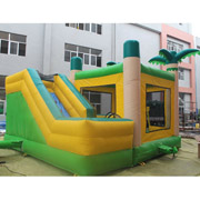 palm tree jungle inflatable combos
